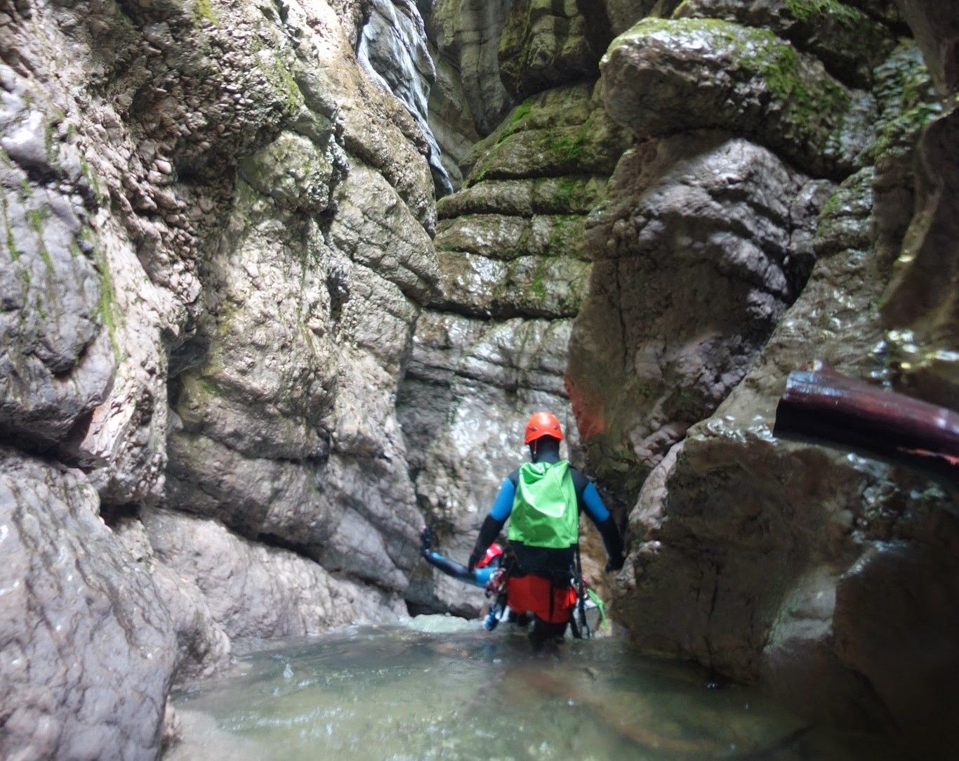 Canyon Coiserette intégral en demi journée  - Canyoning Jura