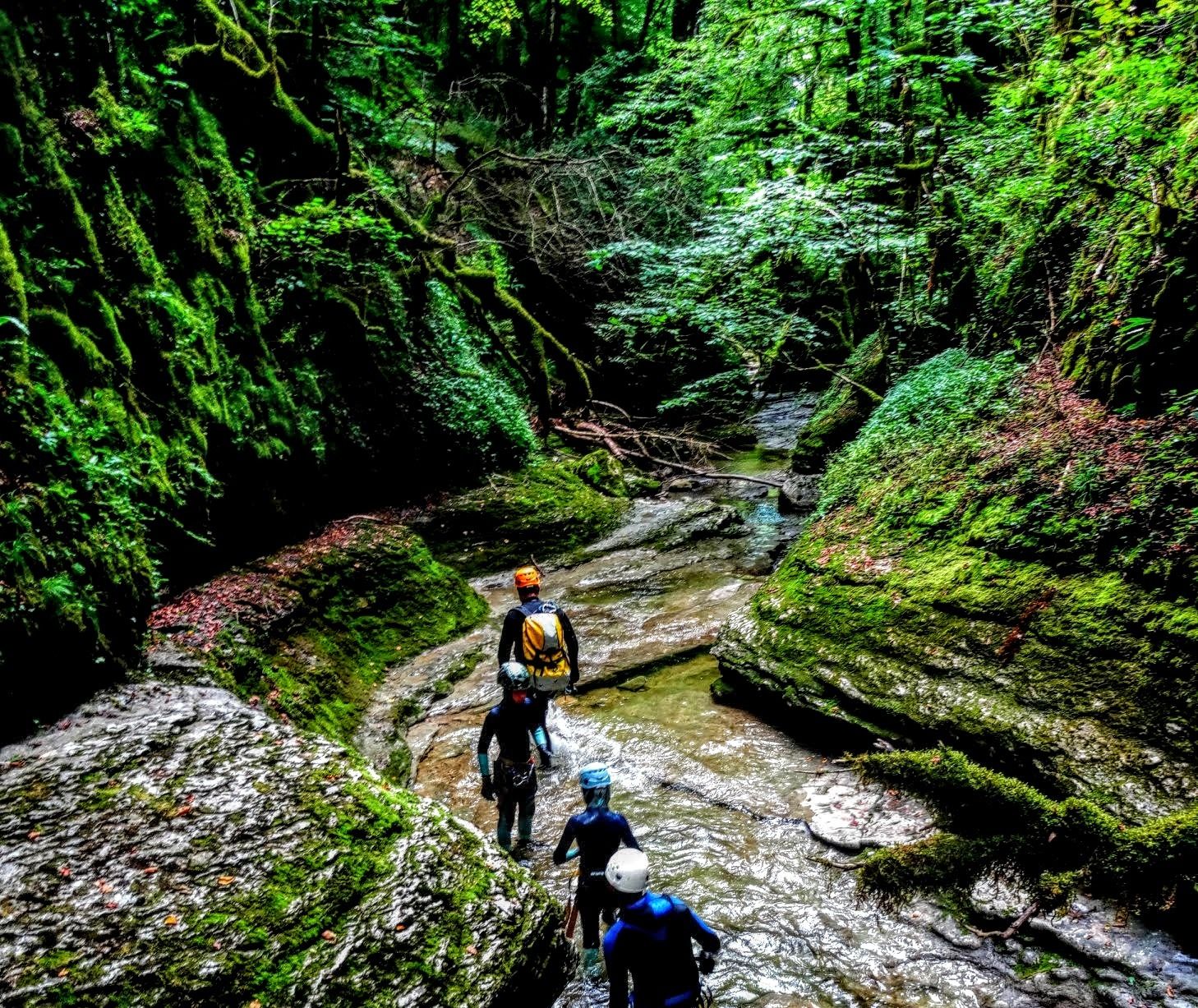Canyoning Ain Jura 6